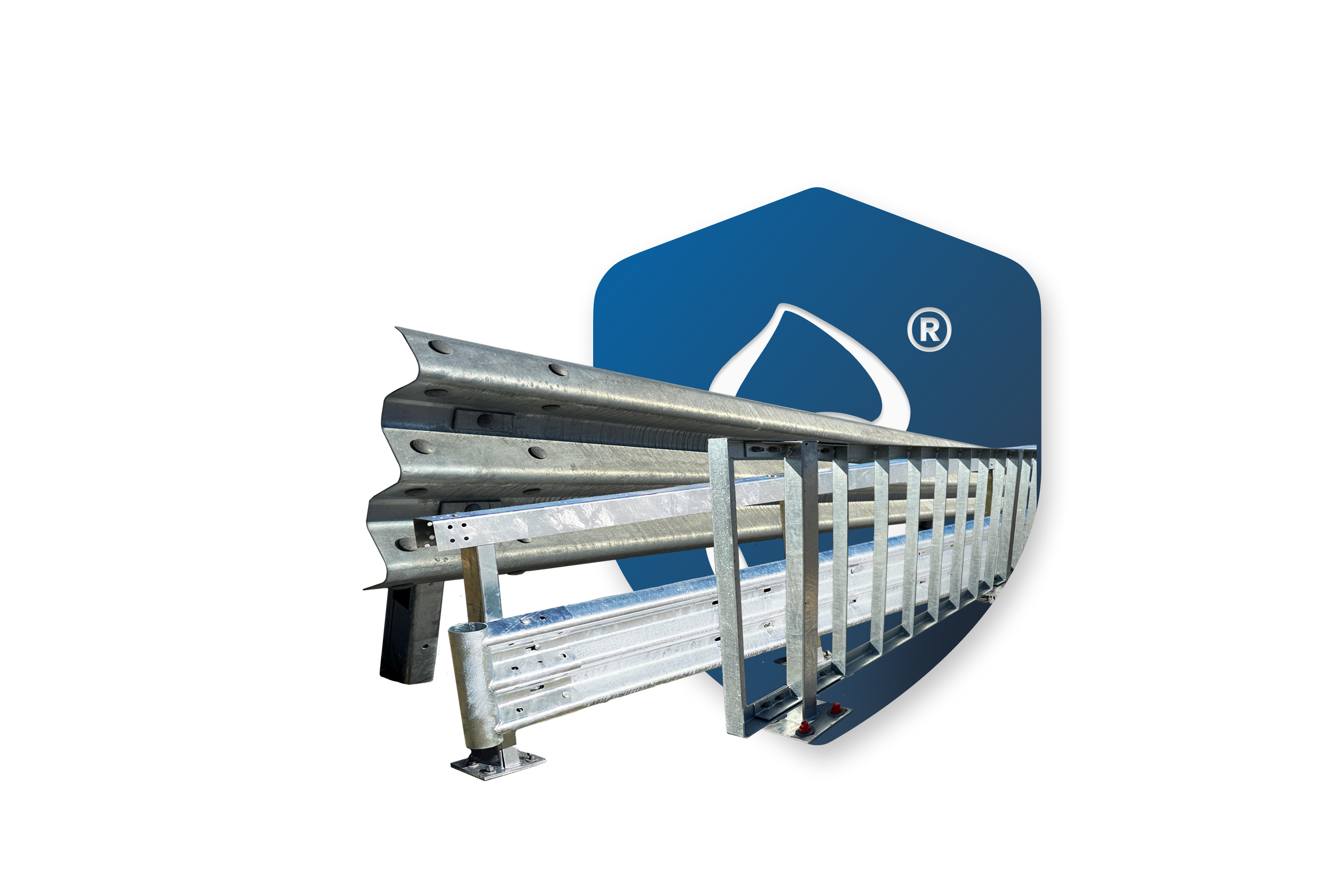 Parapete rutiere și pietonale omologate conform SREN 1317 sau STAS 1948. Asigură siguranță rutieră maximă.