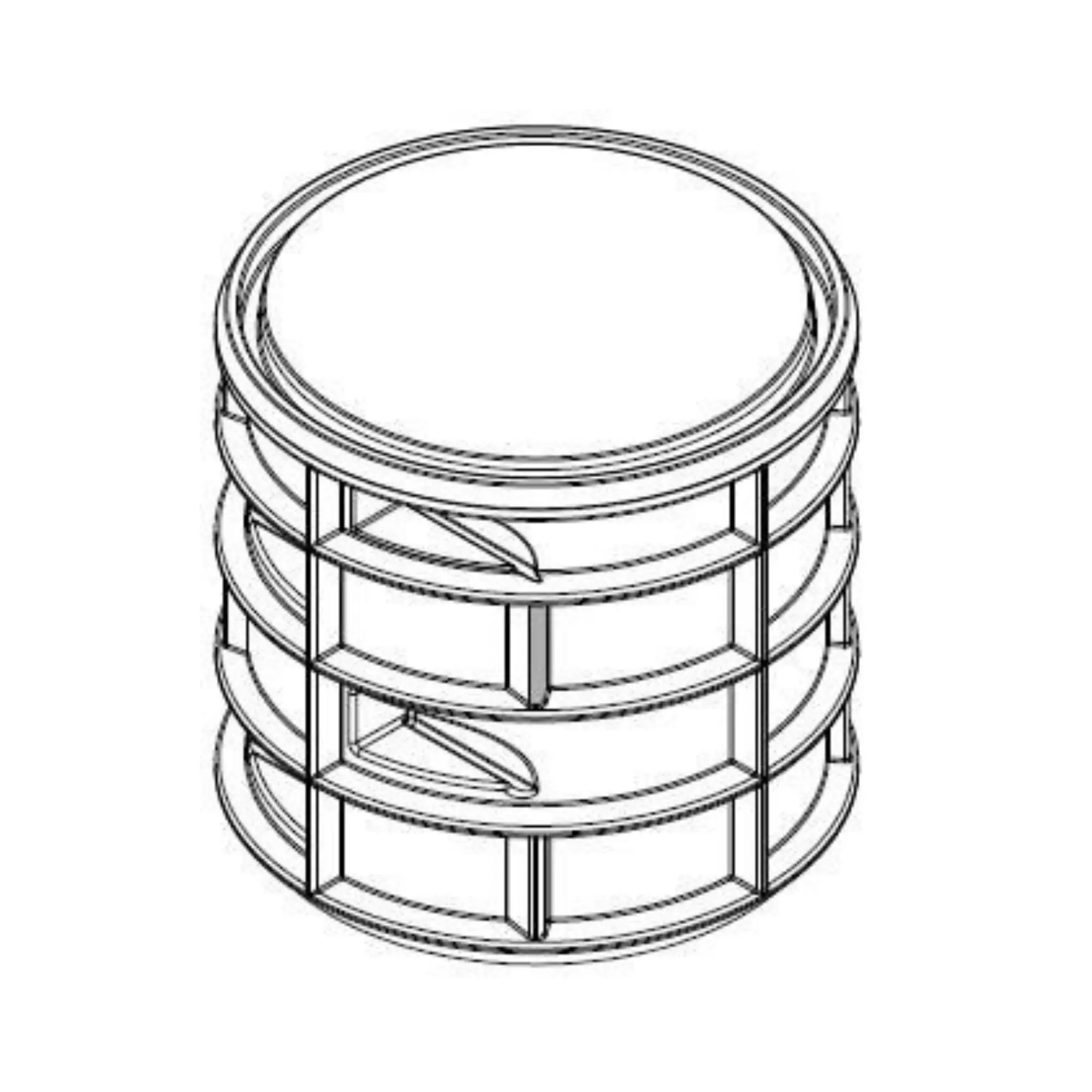 Baze de cămin cubice din PEHD, rezistente și modulare, ideale pentru rețele de canalizare și infrastructură edilitară durabilă.