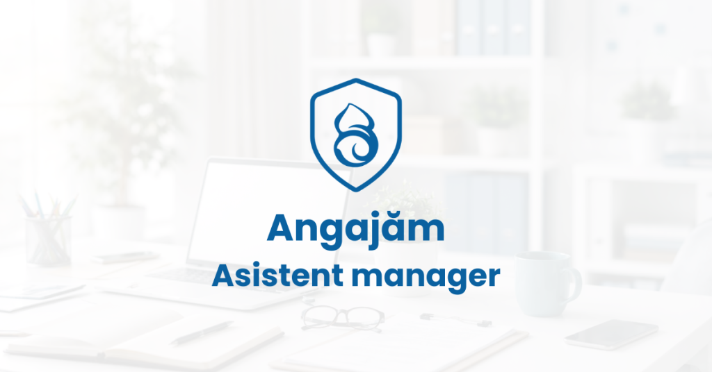 Angajăm asistent manager în Cluj-Napoca. Program full time, salariu atractiv, bonusuri și oportunități de creștere.